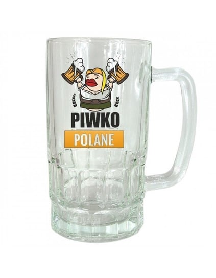 Kufel szklany - Piwko Polane - Prezent Dla Mężczyzny Gadget Master