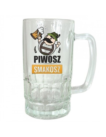 Kufel szklany - Piwosz Smakosz - Prezent Dla Faceta Gadget Master