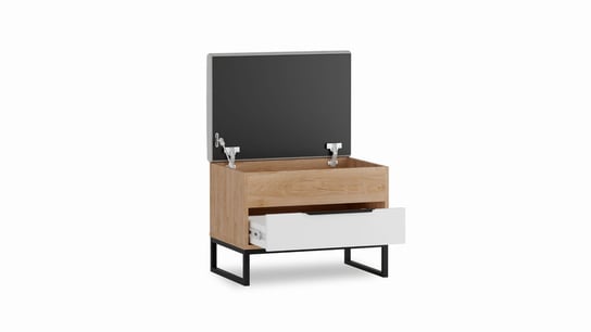 Kufer LANDRO LR-04 w Stylu LOFT Szuflada Pojemnik Szerokość 59 cm Hikora Kornelo Meble