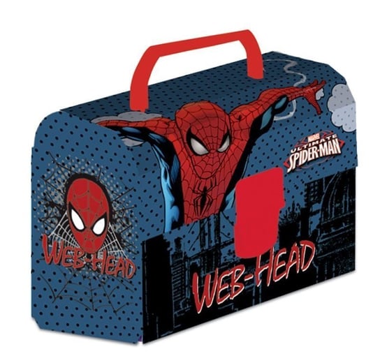 Kuferek kartonowy z rączką, Spider-Man Beniamin