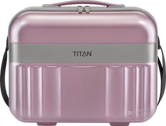 Kuferek / kosmetyczka Titan Spotlight Flash różowa Titan