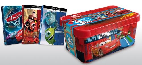 Kuferek Pixara: Auta 2, Potwory i Spółka, Iniemamocni Various Directors