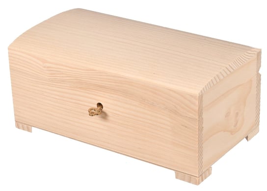 Kuferek szkatułka drewniana 23cm skrzynkizdrewna