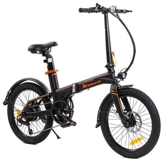 KuKirin V2 Miejski rower elektryczny Składane opony pneumatyczne 20'' Wymienny akumulator 36V 7.5Ah Silnik 430W 25km/h Maksymalna prędkość 120kg Obciążenie Kukirin