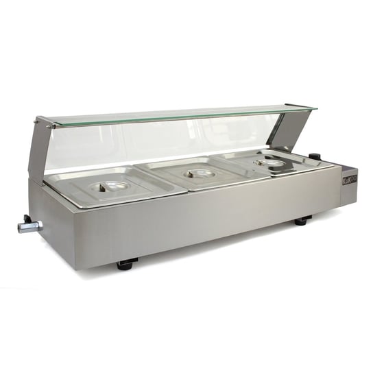 KuKoo 3 Pan Wilgotny Dobry Bain Marie Monster