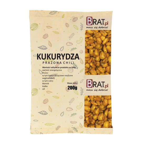 Kukurydza prażona chili 200g Brat