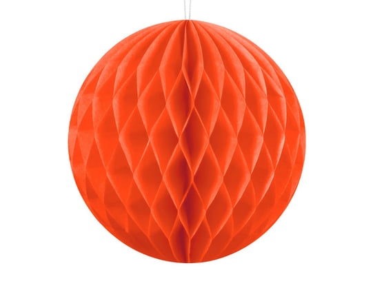Kula bibułowa, pomarańczowa, 10 cm PartyDeco