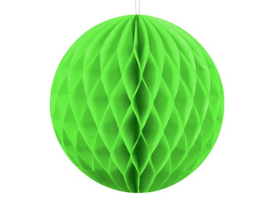 Kula bibułowa, zielona, 10 cm PartyDeco