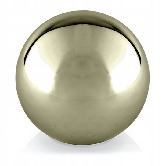 Kula Ceramiczna Dekoracyjna 9 cm Złota POLNIX