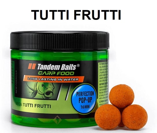 Kulki Haczykowe Pop-Up Tandem Baits - Tutti Frutti 16mm Tandem Baits