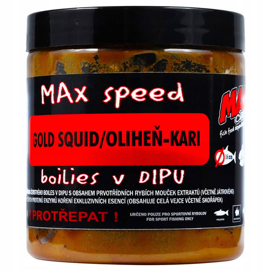 Kulki Haczykowe W Dipie Max Carp Gold Squid 16 Mm Inna marka