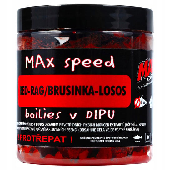 Kulki Haczykowe W Dipie Max Carp Red Rag 16 Mm Inna marka