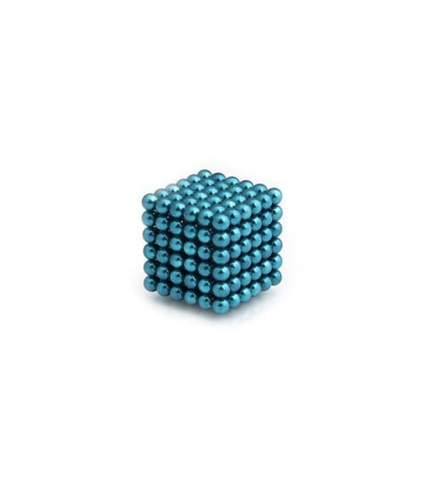 Kulki magnetyczne GIFT WORLD Neocube, 216 szt., 5 mm, turkusowe Gift World