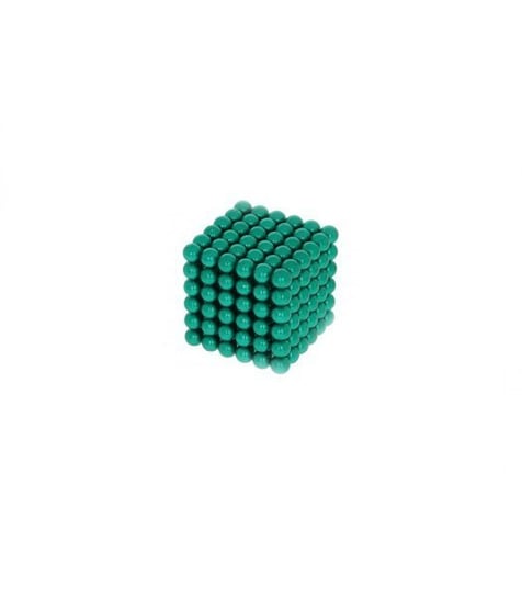 Kulki magnetyczne GIFT WORLD Neocube, 216 szt., 5 mm, zielone Gift World