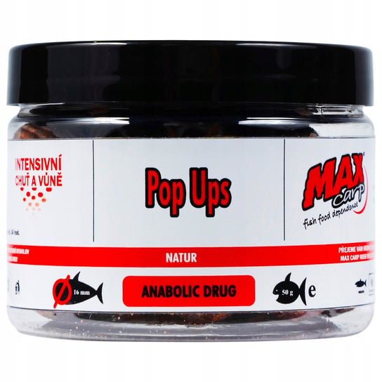 Kulki Pływające Pop Up Max Carp Anabolic 16 Mm Inna marka