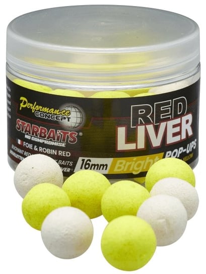 Kulki pływające Starbaits Pop Up Bright - Red Liver 16mm 50g STARBAITS