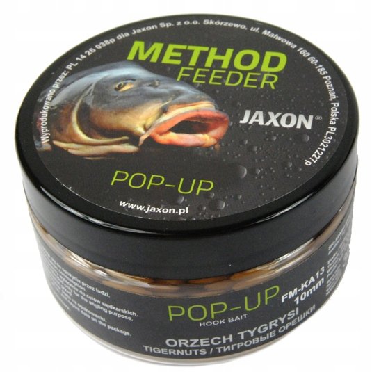 KULKI POP UP Method Feeder 10mm JAXON ORZECH TYGRY Jaxon