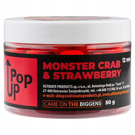 Kulki Pop Up Ultimate Products Crab Strawberry Inna marka