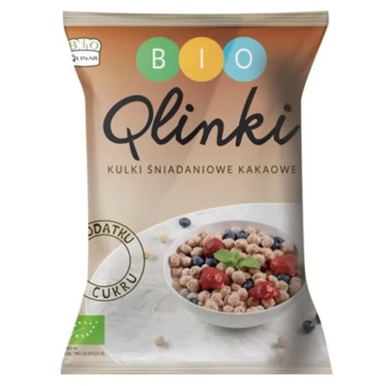 Kulki śniadaniowe Kakaowe Bioqlinki, 35g BIO QLINAR