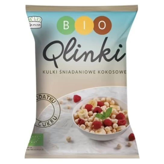 Kulki śniadaniowe Kokosowe Bioqlinki, 35g BIO QLINAR