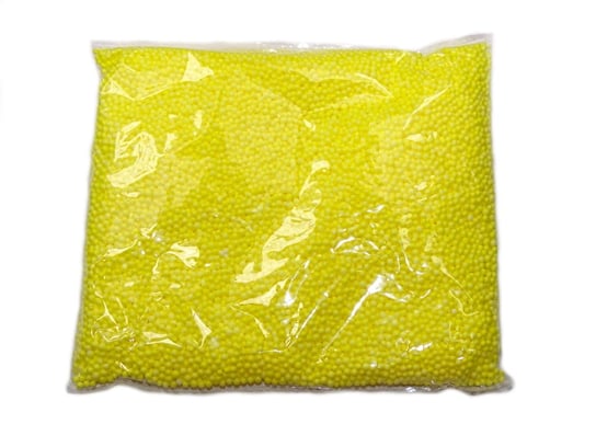 Kulki styropianowe 2-3 mm ( Żółte ) Dystrybutor Kufer