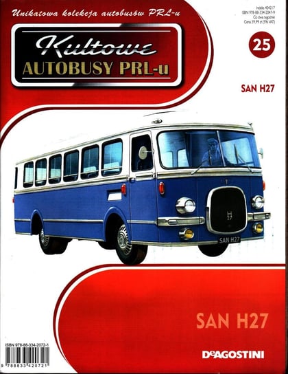 Kultowe Autobusy PRL-u Nr 25 De Agostini Publishing Italia S.p.A.