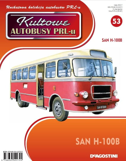 Kultowe Autobusy PRL-u Nr 53 De Agostini Publishing Italia S.p.A.
