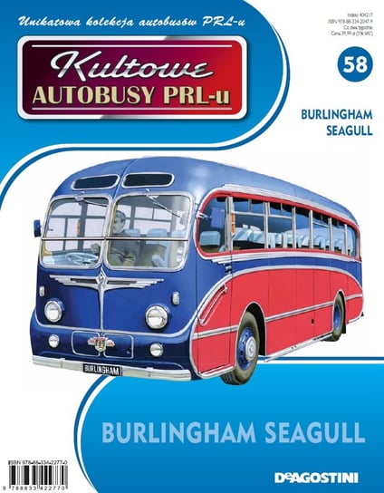Kultowe Autobusy PRL-u Nr 58 De Agostini Publishing Italia S.p.A.