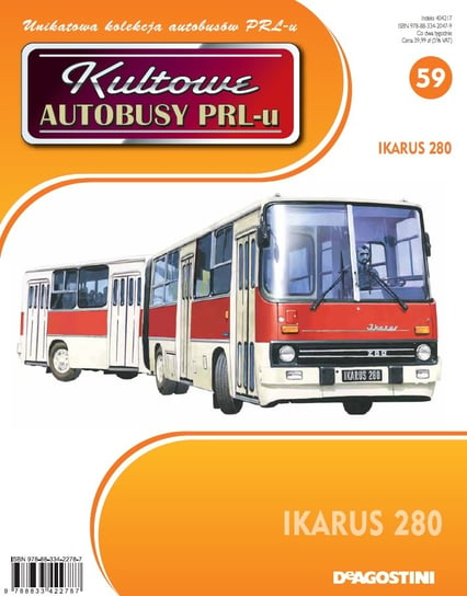 Kultowe Autobusy PRL-u Nr 59 De Agostini Publishing Italia S.p.A.