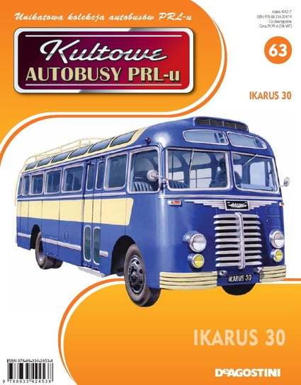 Kultowe Autobusy PRL-u Nr 63 De Agostini Publishing Italia S.p.A.
