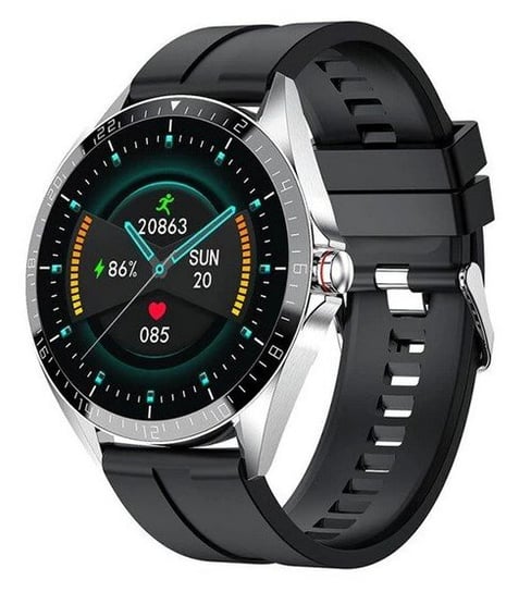 Kumi, Smartwatch, GW16T, srebrny Kumi