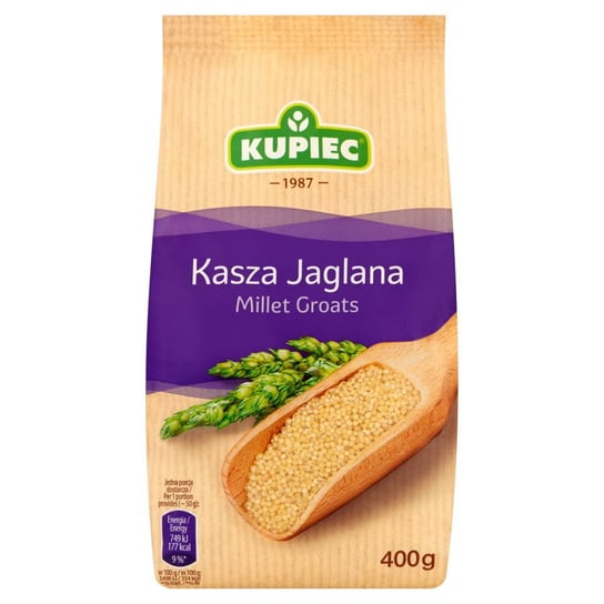 Kupiec Kasza Jaglana - Nieporcjowana (Folia) -  400G Kupiec