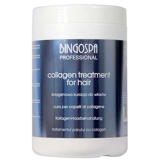 Kuracja kolagenowa do włosów BINGOSPA Professional 1000 g BINGOSPA
