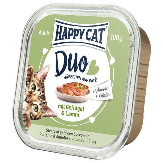 Kurczak i jagnięcina HAPPY CAT Duo, 100 g Happy Cat