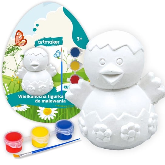 Kurczak Wielkanocna Figurka Do Malowania Diy Kreatywny Zestaw Wielkanoc Inna marka