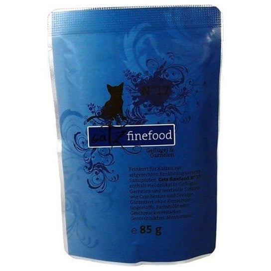 Kurczak z krewetkami dla kota Catz Finefood No, 17, 85 g Catz Finefood