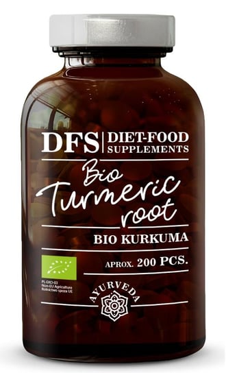 Kurkuma Bio  Suplement diety, 200 kaps. (400 Mg) - Diet-Food Diet-food