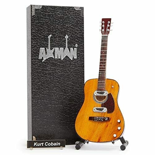 Kurt Cobain (Nirvana) Akustyczna - Miniaturowa Replika Gitary (Sprzedawca) Inny producent