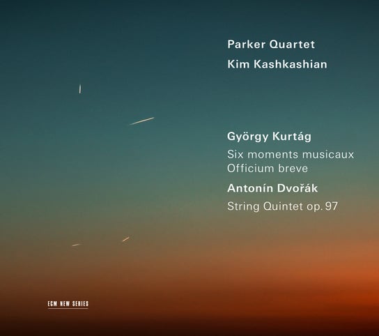 Kurtag: 6 Moments musicaux - Dvorak: String Quartet, op. 97 Kashkashian Kim, Parker Quartet