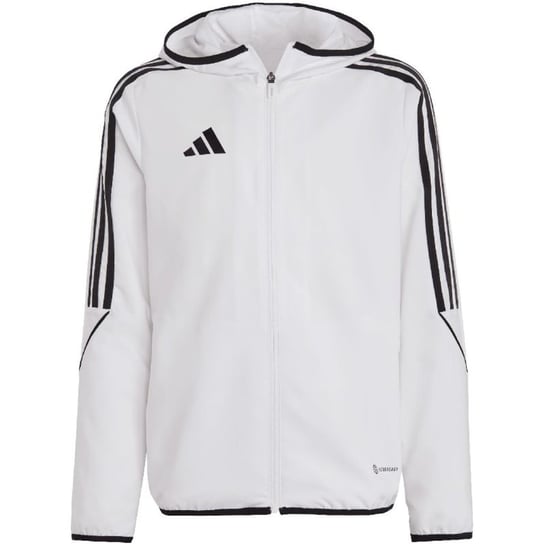 Kurtka adidas Tiro 23 League Windbreaker Jr (kolor Biały, rozmiar 152cm) Adidas