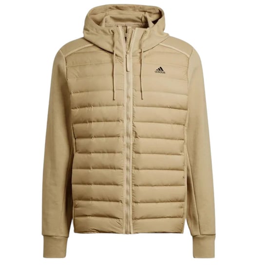 Kurtka Bluza Adidas Sportowa Męska Wygodna Stylowa Modna Ocieplana Wiosenna Jesienna Beżowa GT9209 L Adidas