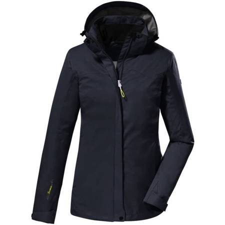 killtec dames Functionele jas/buitenjas met afritsbare capuchon KOS 133 WMN JCKT, coral pink, 44, 38383-000
