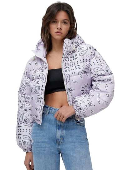 Kurtka damska Pull &  Bear Bandana Print Puffer Jacket-XS Inna marka