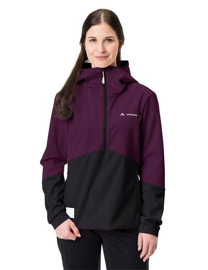 Kurtka Damska Softshell Vaude Tremalzo - Fioletowo-Czarna-38 Vaude