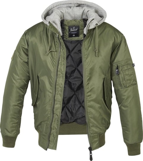 Kurtka Flyers Ma1 Jacket Olive,  Z Kapturem-Xxl Brandit