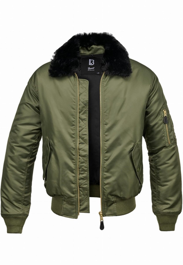 Kurtka Flyers Ma2 Jacket Fur Collar Olive-S Brandit