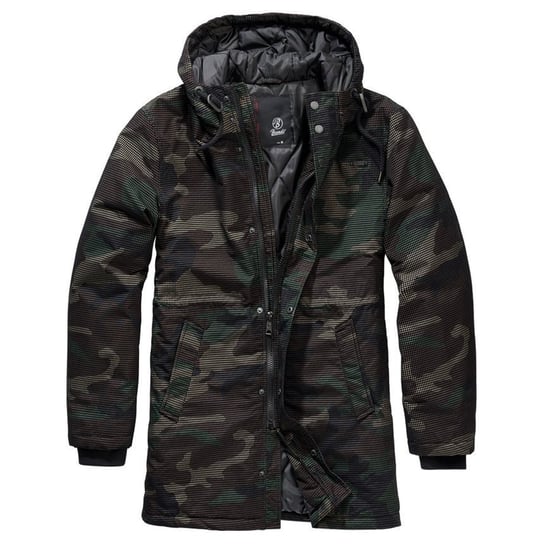 Kurtka Grid-Camo Parka Woodland-L Brandit