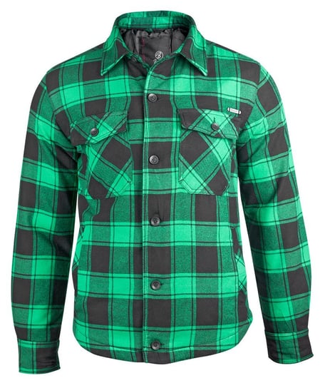 kurtka/koszula LUMBERJACKET green/black-S Brandit