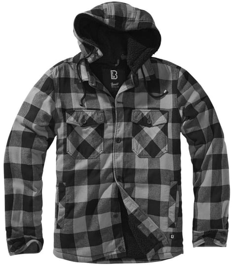 kurtka/koszula LUMBERJACKET HOODED black/charcoal-3XL Inna marka