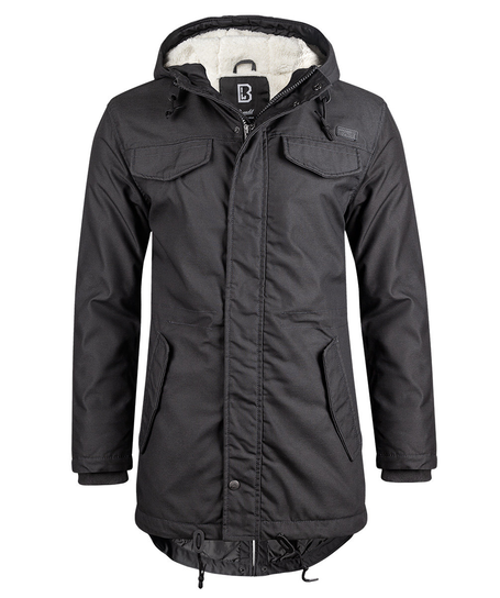 Kurtka Marsh Lake Teddyparka Men Anthrazit-M Brandit